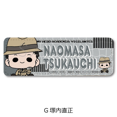 『ヴィジランテ -僕のヒーローアカデミア ILLEGALS-』レザーバッジ(ロング) G 塚内直正